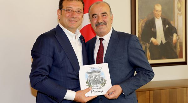 Mudanya Belediye Başkanı Türkyılmaz'dan Ekrem İmoğlu'na Mondros Mütarekesi ziyareti