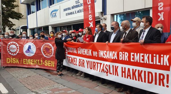 Çerkezoğlu: Emeklilik maaşının alt sınırı asgari ücret olmalı