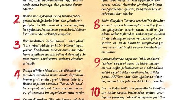 İstanbul Tabip Odası’ndan ‘tıbbın şarlatanları’ bildirisi "Mehmet Ceyhan yalnız değildir"