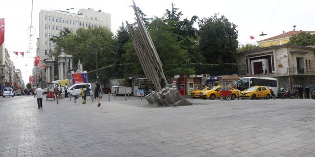 Galatasaray Meydanı’ndaki polis ablukası kaldırıldı