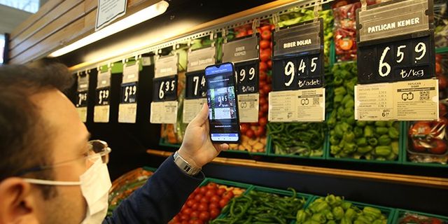 İstanbul'daki marketlerde eş zamanlı "fiyat ve etiket" denetimi