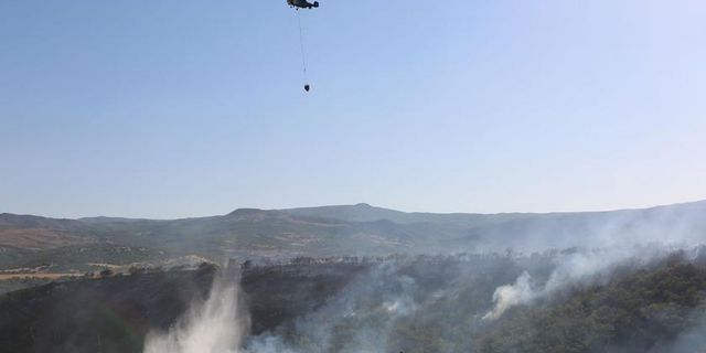 Tunceli'deki 5 yangından 4'ü söndürüldü