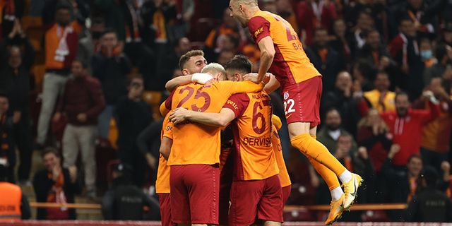 Spor Toto Süper Lig'in 11. hafta maçında Galatasaray, Gaziantep FK'yı 2-0 mağlup etti