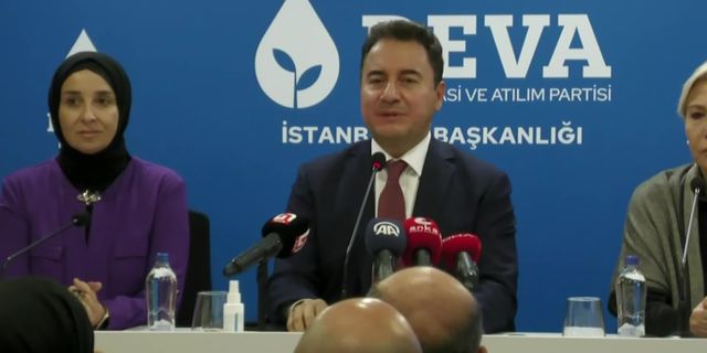 DEVA Partisi lideri Babacan'dan Metin Gürcan açıklaması
