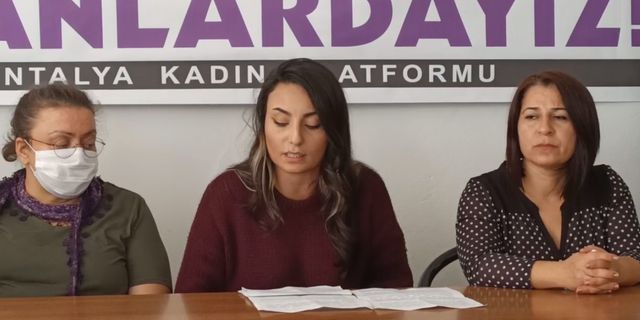 Antalya Kadın Platformu 25 Kasım startını verdi
