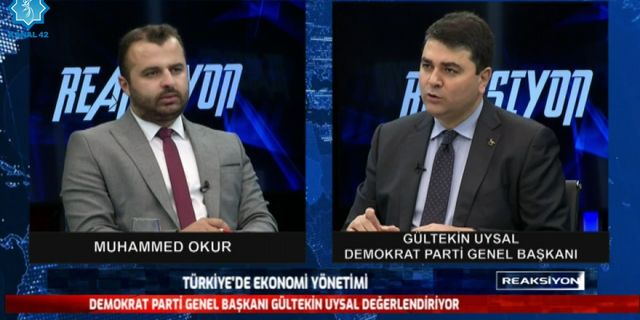 Demokrat Parti Genel Başkanı Gültekin Uysal'dan FETÖ iddiası