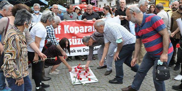 Antalya'da 1 Mayıs 1980’de öldürülen Arif Koparan vurulduğu yerde anıldı