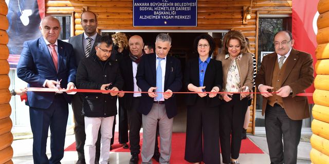 Ankara Büyükşehir’de bir ilk:  Alzheimer Sosyal Yaşam Merkezi hizmete açıldı
