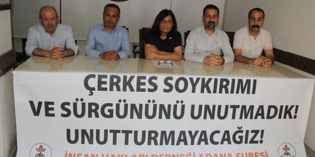 İHD Adana Şubesi: Çerkes Soykırımı tanınmalıdır
