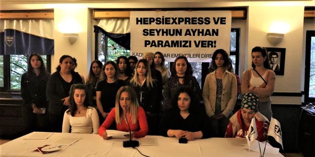 Kadın Ustalar Emekçileri'nden Ankara ve İzmir'de eş zamanlı basın açıklaması