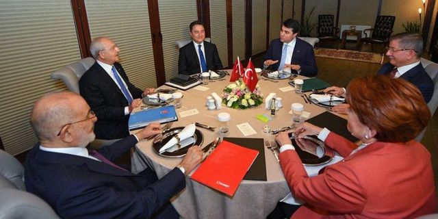 Altılı Masa'ya dair yeni senaryolar: Kılıçdaroğlu aday olmazsa genel başkanlar konseyi oluşacak!