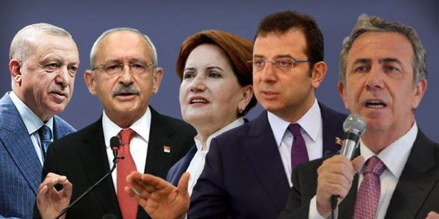 Avrasya'dan son anket: Üç CHP'li isim de Erdoğan'a fark atıyor