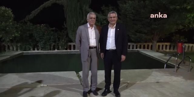 CHP'li Salıcı, Mardin'de Ahmet Türk'ü ziyaret etti