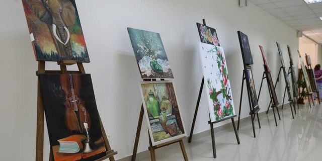 Didim Art Resim Grubu sergisi açıldı