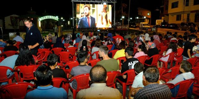 Eskişehir'de sinema geceleri Günyüzü ilçesinde başladı