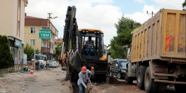 Nevşehir'de alt yapı çalışmaları tam gaz