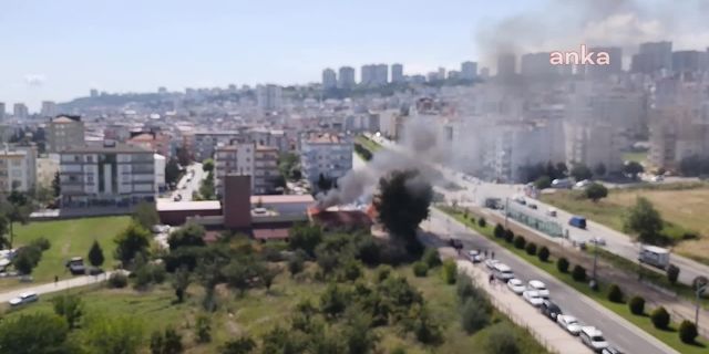 Samsun Atakum'da öğrenci yurdunda yangın çıktı