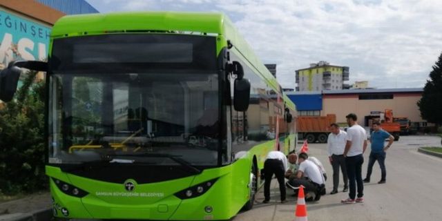 Sürücülere elektrikli otobüs eğitimi