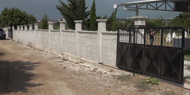 Hatay Samandağ'da mezarlık çevresi ve yollar yenileniyor