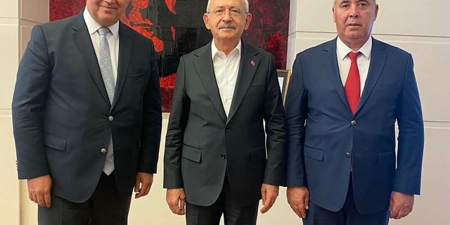 Karşıyaka Belediye Başkanı Cemil Tugay'dan Kılıçdaroğlu'na ziyaret