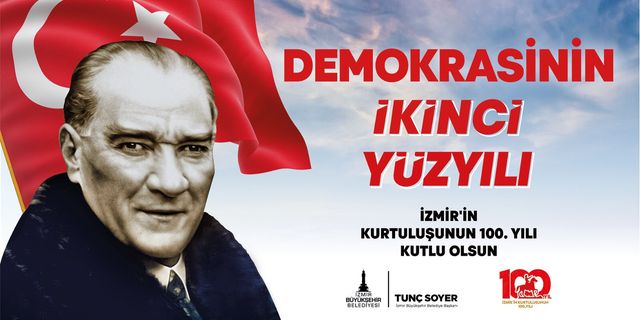 Soyer'den afiş eleştirilerine imalı gönderme: "9 Eylül, sadece İzmir’in değil Türkiye’nin kurtuluşudur"