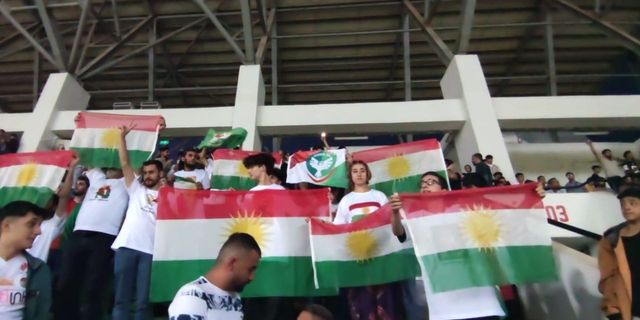 İçişleri Bakanlığı'ndan Amedspor'a Kürdistan bölgesi bayrağı soruşturması