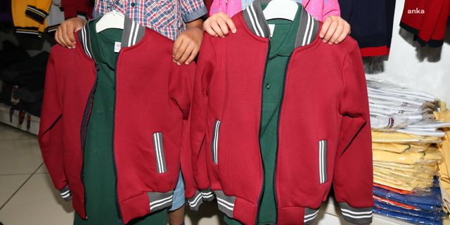 Çocukların ilkokul kıyafeti Çankaya'dan