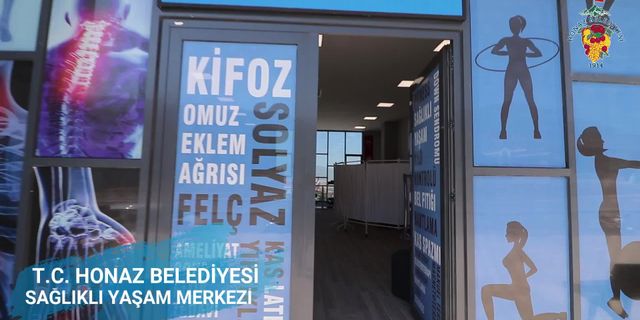 Honaz Belediyesi Sağlıklı Yaşam Merkezi, ilçe halkının hizmetinde