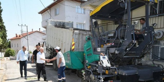 İzmir Karabağlar kendi asfaltını üretiyor