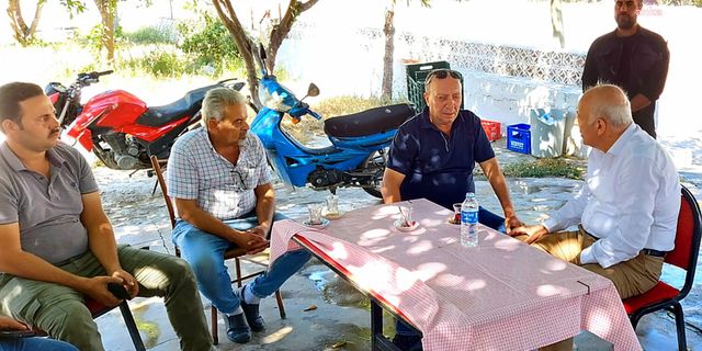 Söke Belediye Başkanı  Tuncel, mahalle ziyaretlerinde vatandaşların sorunlarını dinledi