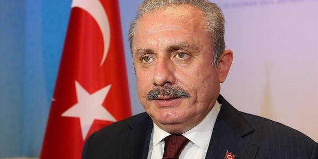 TBMM Başkanı Şentop'tan Ukrayna'ya taziye