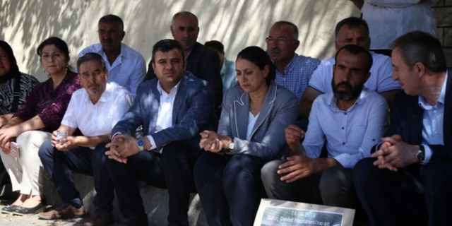 Adalet Nöbeti'ndeki Şenyaşar ailesine HDP'den ziyaret