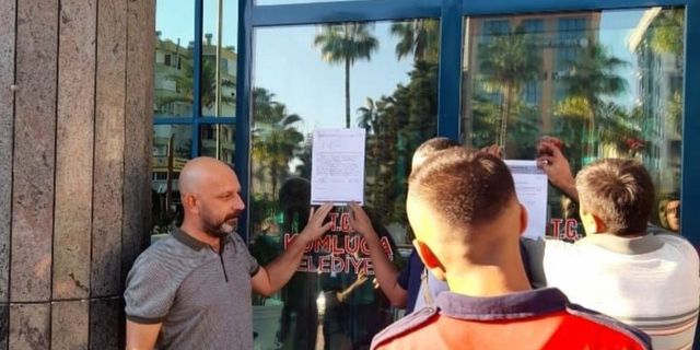 Kumluca Belediyesi'nde grev kararı