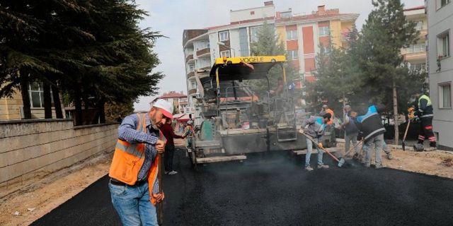 Nevşehir Belediyesi'nden Esentepe'ye asfalt atağı