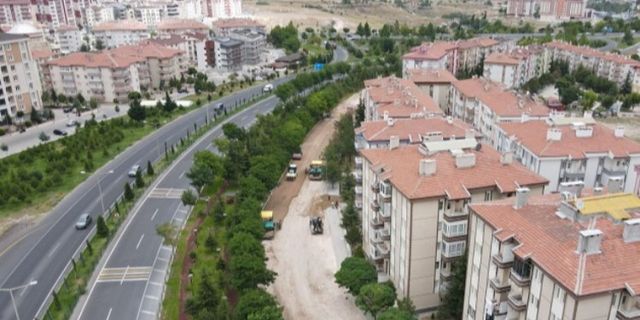 Nevşehir Mehmet Akif Ersoy Mahallesi'ne sıcak asfalt