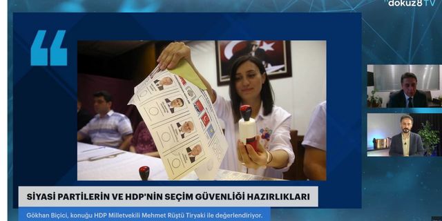 HDP YSK Temsilcisi Mehmet Rüştü Tiryaki: "Yurttaşlarımızın oylarına sonuna kadar sahip çıkacağız"