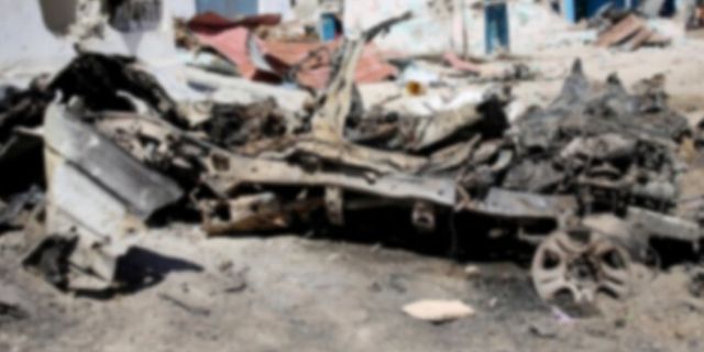 Somali'de askeri kampta yaşanan patlamada 5 kişi öldü 11 kişi ise yaralandı