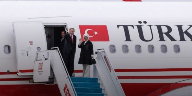Cumhurbaşkanı Erdoğan, Katar’a gitti