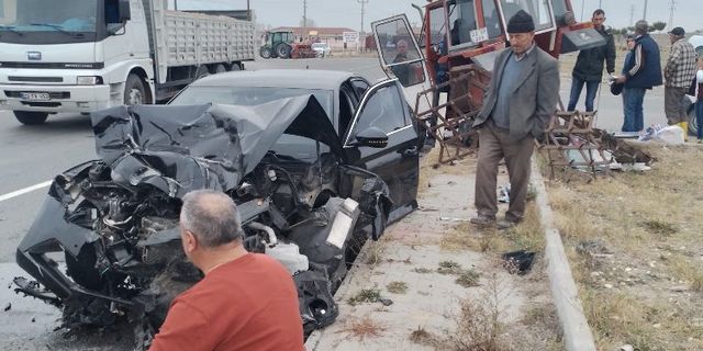 Enez Belediye Başkanı kaza geçirdi