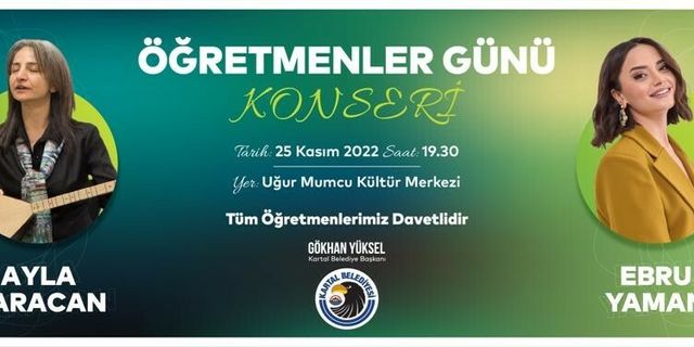 Kartal Belediyesinden öğretmenler gününe özel konser
