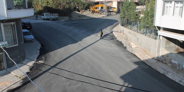 Samandağ Belediyesi Vakıflı Yol Kavşağı’nda çalışmalarını tamamladı