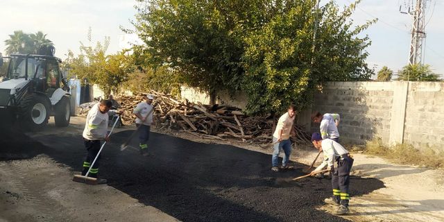 Ceyhan Belediyesi, asfalt çalışmalarını sürdürüyor