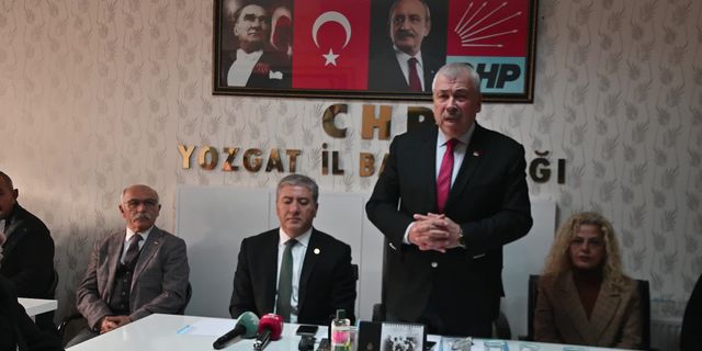 CHP’li Emir: Yozgat'ın son derece küçüldüğünü, adeta büyük bir köye dönüştüğünü görüyoruz