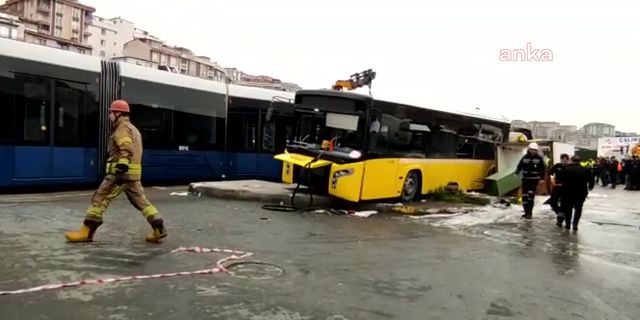 Tramvay ve otobüs çarpışmıştı: İstanbul Valisi kazada 33 kişinin yaralandığını açıkladı