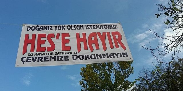 Trabzon’un Hayrat ilçesinde HES'e geçit yok!