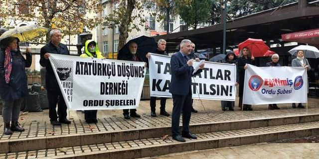 Ordu Altınordu ilçesinde ADD’den basın açıklaması