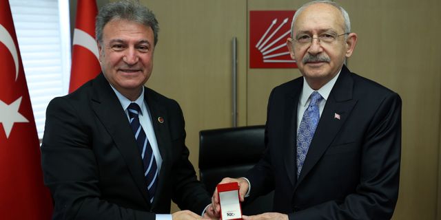 Bornova heyetinden CHP Genel Başkanı Kılıçdaroğlu'na ziyaret