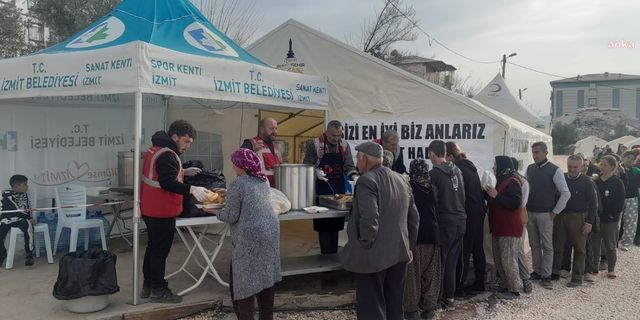 İzmit Belediyesi ikinci aşevini Kahramanmaraş Pazarcık’ta kurdu