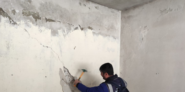Muğla Büyükşehir'den Kahramanmaraş’taki 1376 binada hasar tespit çalışması 