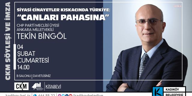 'Siyasi Cinayetler Kıskacında Türkiye' söyleşisi, Kadıköy’de